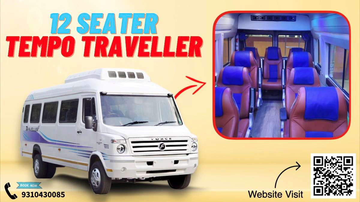 12 Seater Tempo Traveller